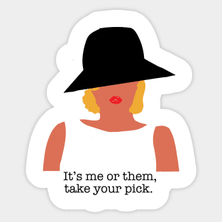 Meredith Blake Sticker